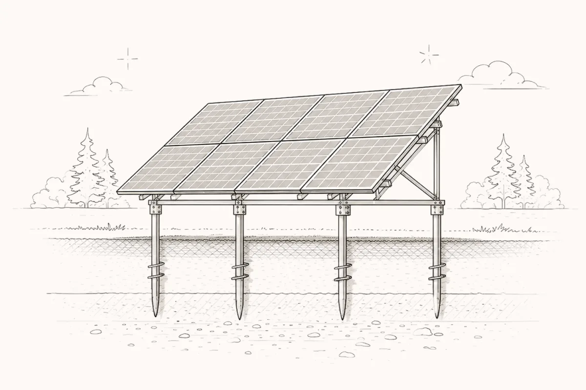 Vijčani šipovi za solarne panele - cene, specifikacije i ugradnja