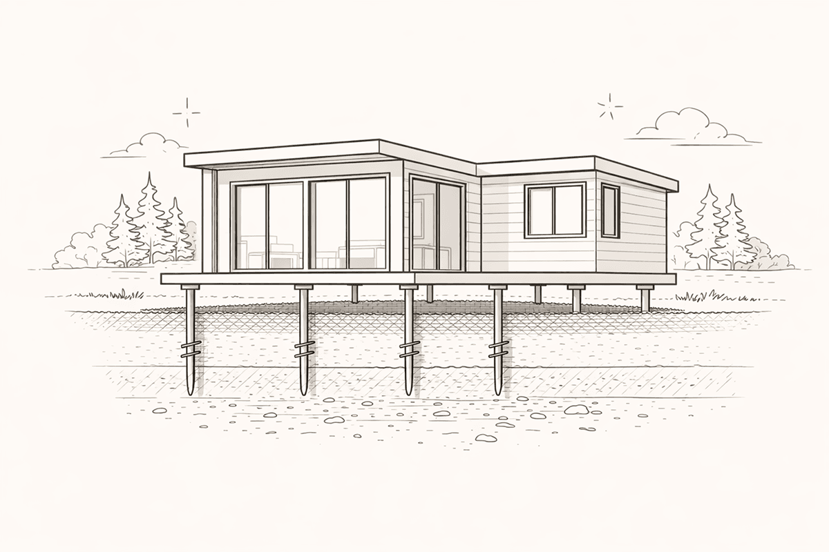 Temelji za vikendice - zašto su vijčani šipovi najbolje rešenje