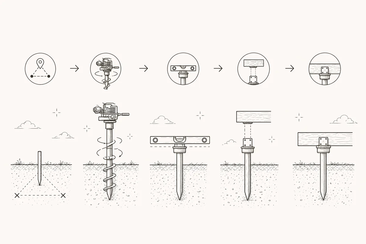 Kako se ugrađuju vijčani šipovi - proces od početka do kraja